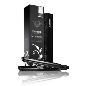 Karmin G3 Salon Professional Ceramic Flat Iron, Black