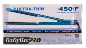 Babyliss Pro Nano Titanium 1.25-in. Straightening Iron - Blue CA0084